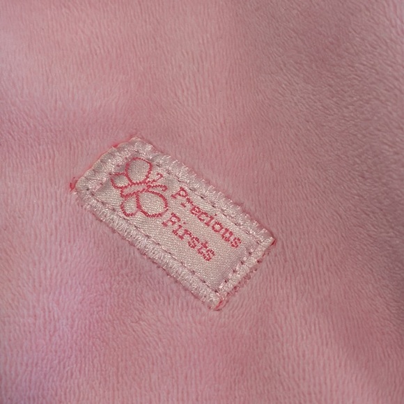 Carter's Just one year - Precious Firsts Pink Bear Baby Blanket lovey - Picture 5 of 7